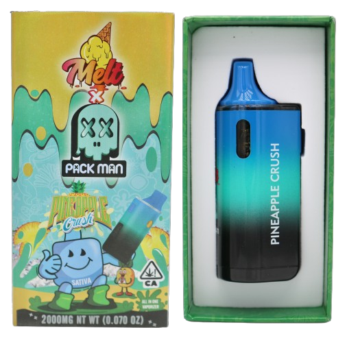 Melt x PackMan Pineapple Crush Disposable Vape Pen