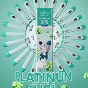Space Club Galaxy Bar Platinum Kush Mintz 2G Disposable Vape