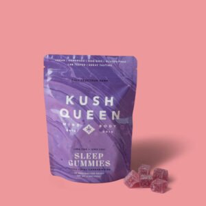 Kush Queen CBN + CBD Mixed Berry Gummies (10 Count)
