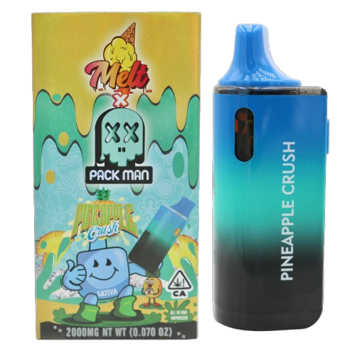 Melt x PackMan Pineapple Crush Disposable Vape Pen