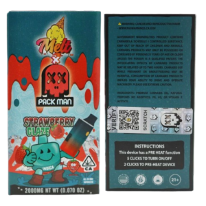 Melt x Packman Strawberry Glaze Disposable Vape